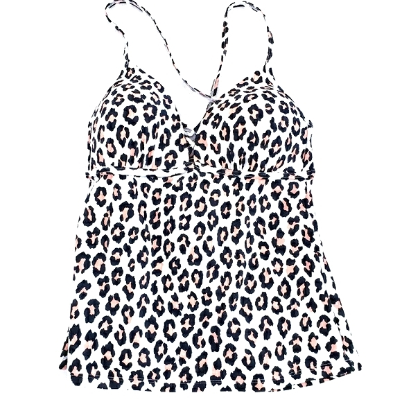 NWOT Hula Honey Animal Print Tankini Swim … - Picture 2 of 12